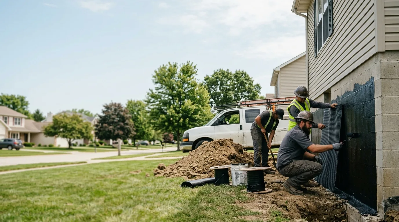 Basement Waterproofing in Haskins, OH near me